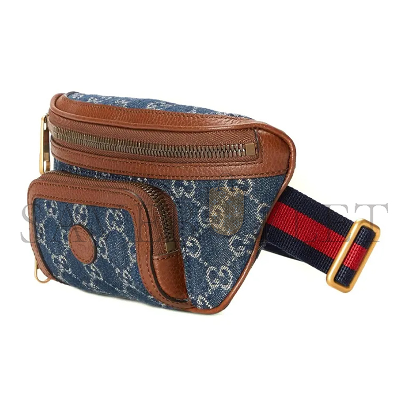 GUCCI BELT BAG WITH INTERLOCKING&G 682933 (23*12*2.5cm)